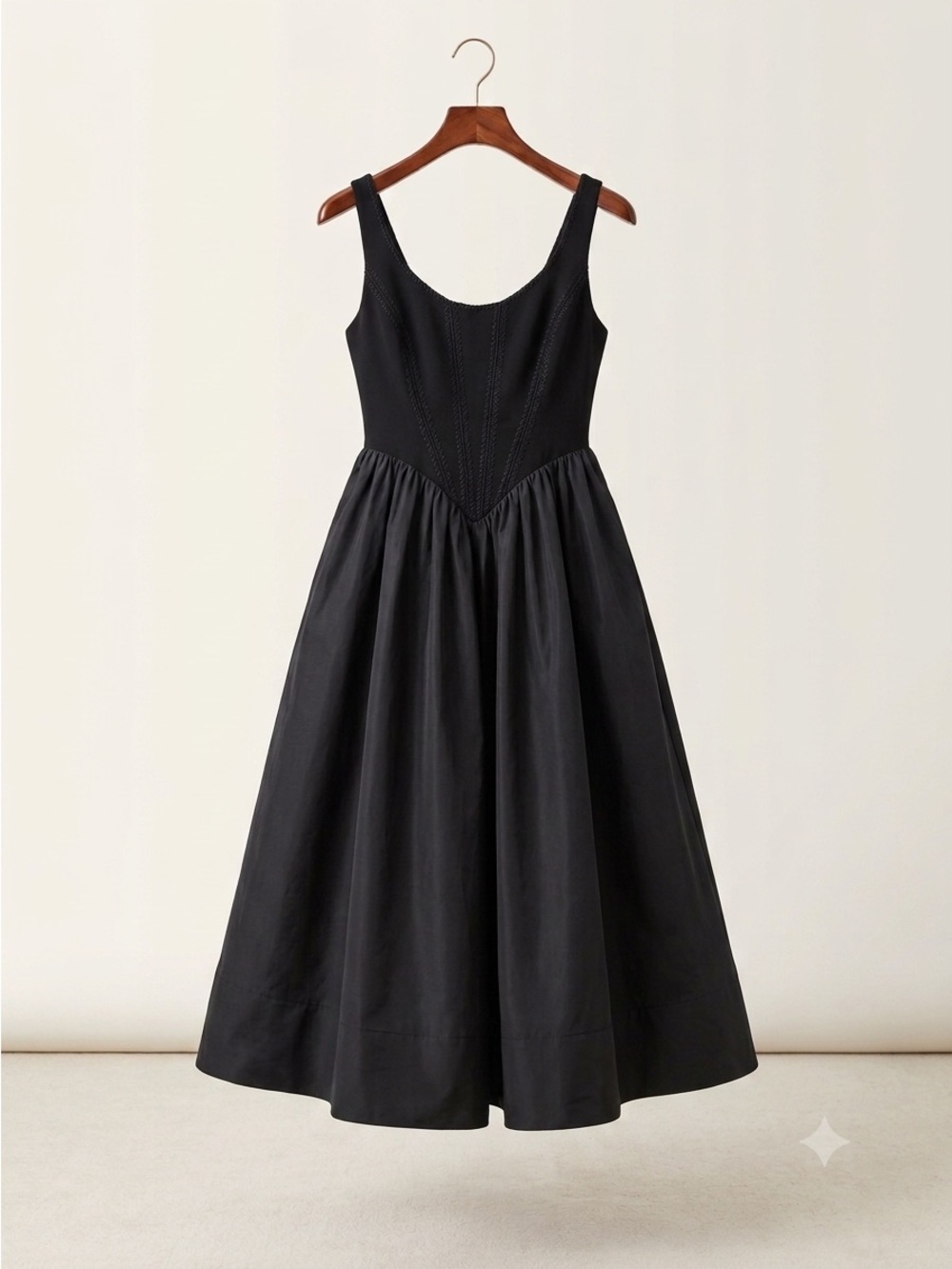 Cinq a Sept Black Martay Midi Dress size 12